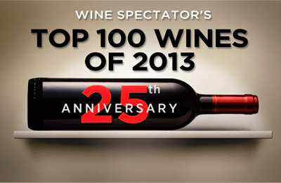 Top 100 Wine Spectator 2013