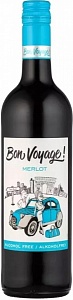 Bon Voyage Merlot Alcohol Free Red Wine