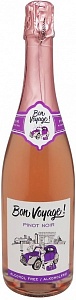 Bon Voyage Pinot Noir Alcohol Free Sparkling Rose Wine